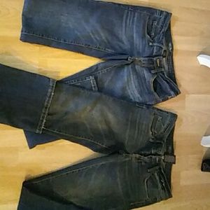 2 pair jeans